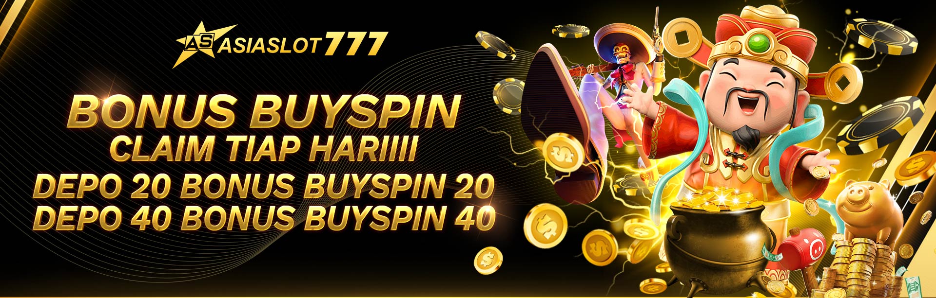 BONUS BUYSPIN SETIAP HARI BISA CLAIM.