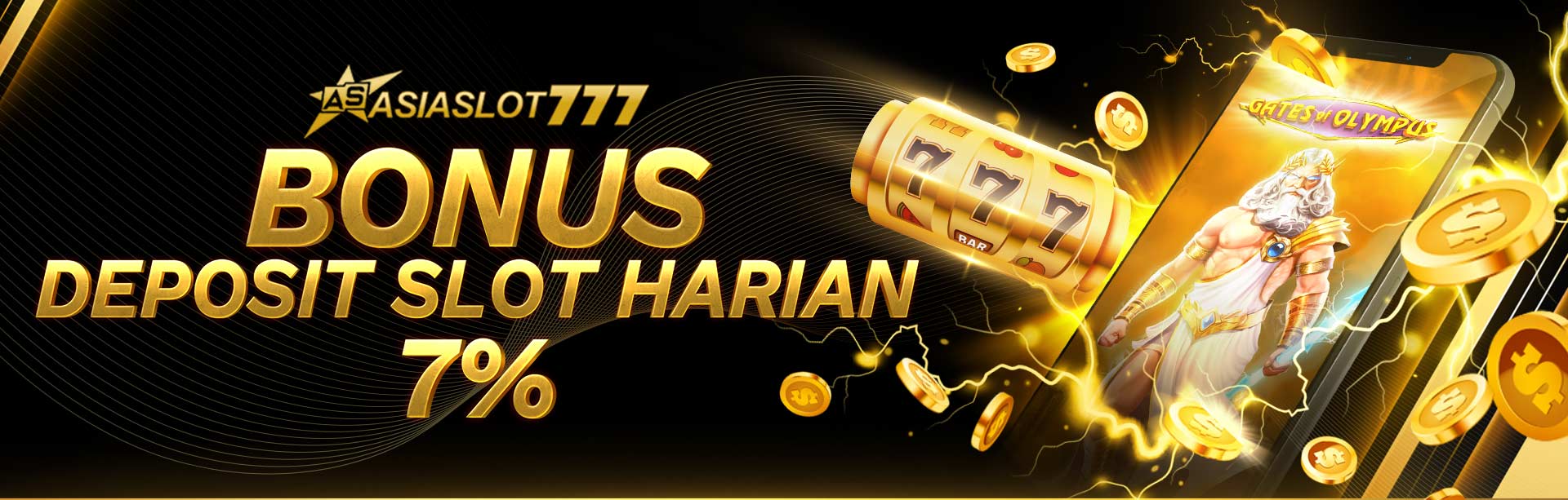 BONUS HARIAN 7%