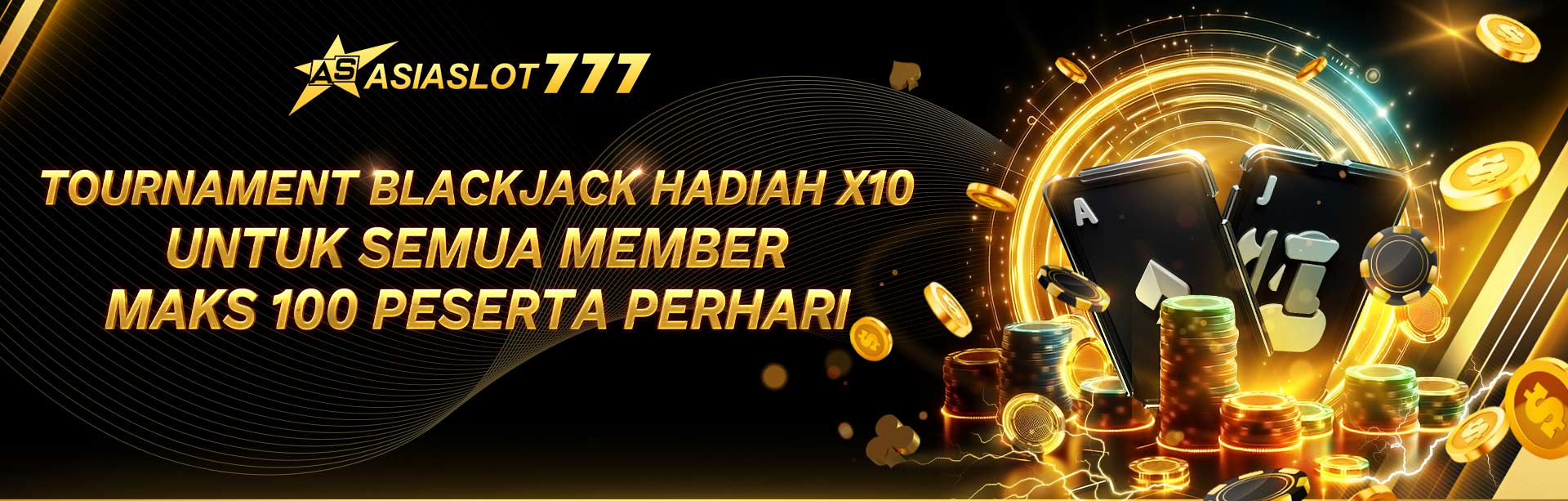 TOURNAMENT BLACKJACK HADIAH X100%
