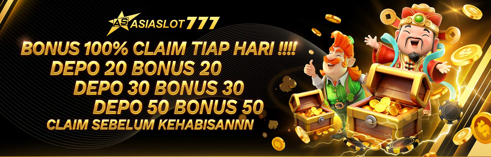 BONUS 100% KLAIM SETIAP HARI