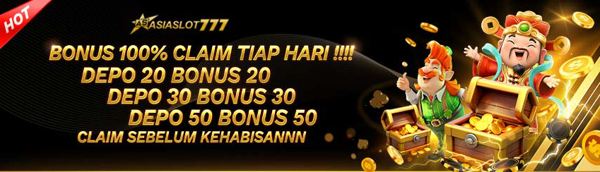 BONUS 100% KLAIM SETIAP HARI
